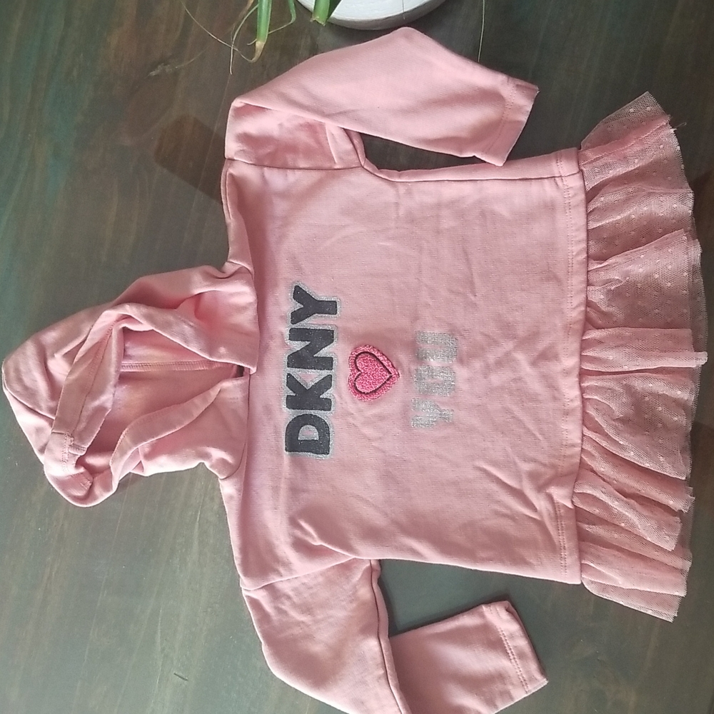 Toddler girls DKNY hoodie